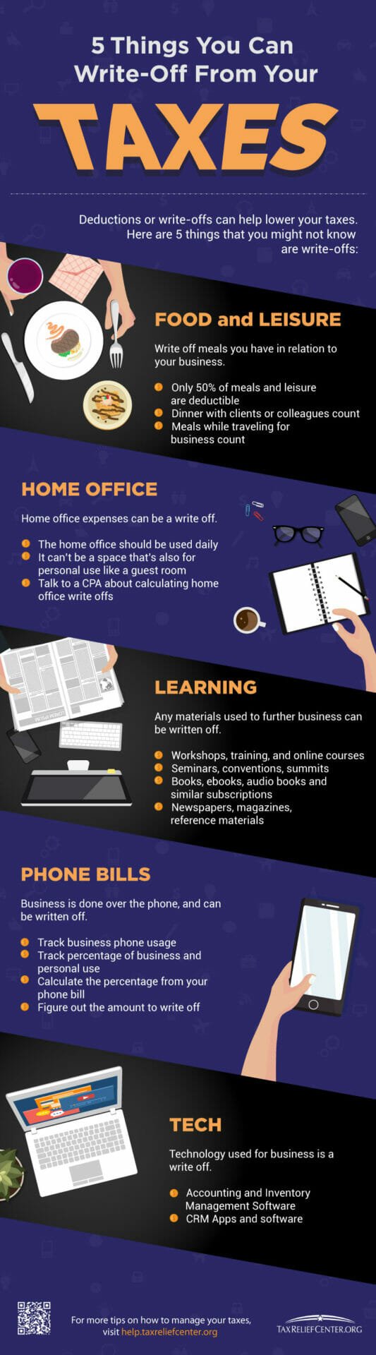 what-can-you-write-off-on-your-taxes-infographic-tax-relief-center