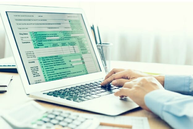 Step 1 – Pull up the IRS Website | Your Guide To Filing Taxes Online | Tax Relief Center | income tax refund
