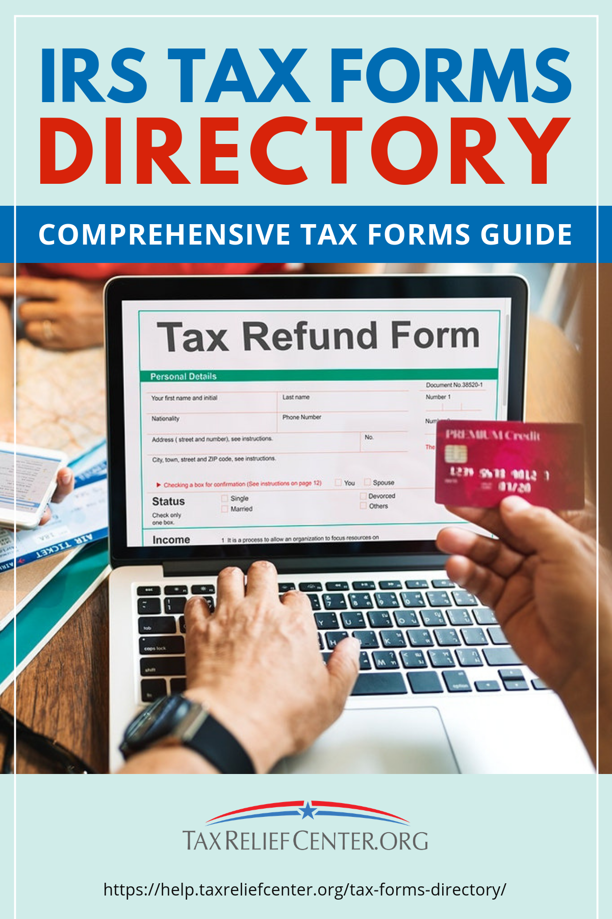IRS Tax Forms Directory | Comprehensive Tax Forms Guide https://help.taxreliefcenter.org/tax-forms-directory/