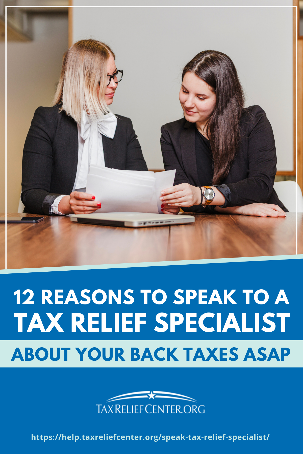 12 Reasons To Speak To A Tax Relief Specialist About Your Back Taxes ASAP https://help.taxreliefcenter.org/speak-tax-relief-specialist/